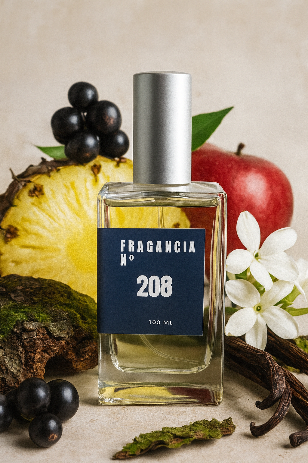 Fragancia 208 - Equivale a Aventus Creed (Hombre)